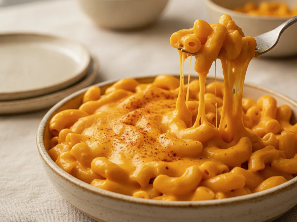 Creamy protein mac and cheese